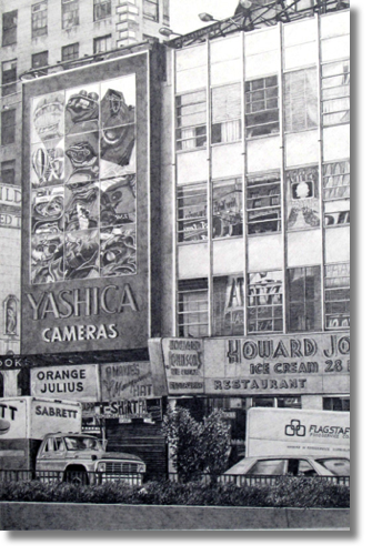 Yashica
pencil on paper